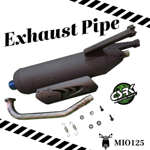 ท่อไอเสียผลิตในไต้หวันสำหรับ MIO125 รุ่นเปลี่ยนทดแทนและอัพเกรด - Product Image 1