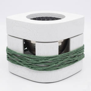 White Wooden Bakhoor <b>Burner</b> Elegant Bakhoor <b>Burner</b> Wood Aromatherapy Diffuser Incense <b>Burner</b> Catalytic Fragrance Incense <b>Burner</b> - Product Image 1