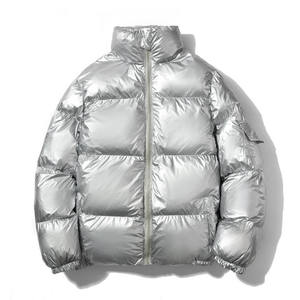 Wholesale <b>Mens</b> Puffer Jacket Vintage Winter Outerwear Custom Printed Puffer Jacket For US Streetwear Brands - Product Image 2