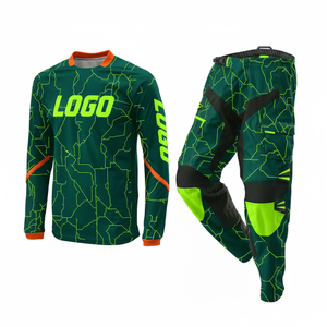 Équipement de motocross personnalisé à séchage rapide en polyester, unisexe, pour adultes, vêtements de course de moto tout-terrain, manches longues, équipement d'équipe de course professionnel, tout - Product Image 2
