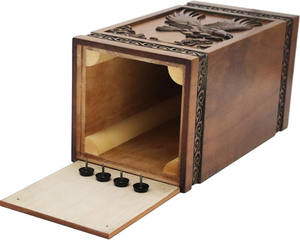 Urnes funéraires en bois faites à la main de style américain moderne, décoratives, pour hommes et femmes, capacité de 220 pouces cubes, prix bas - Product Image 5