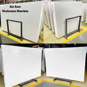 Mármol de Calcita Blanco Cristalino Pulido Premium de Vietnam, Losa Grande, Duradero, Impermeable, Ecológico, Moderno, para Interiores de Villas y Baños - Product Image 6