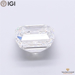 Excelente Diamante CVD Cultivado en Laboratorio con Corte Asscher de 1.50 Quilates, Color D, Claridad VS1, Certificado por IGI, para Anillo de Alta Gama - Product Image 6