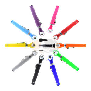 Otoscope de poche portable en acier inoxydable avec lumière LED brillante, kit compact mini à fibre optique pour l'entretien des oreilles - Product Image 2