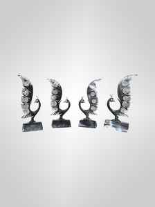 Adorno Decorativo de Aves de Cuerno Hecho a Mano y Ecológico para una Decoración Elegante del Hogar a un Precio Económico, Escultura Decorativa de Aves de Cuerno - Product Image 5