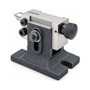 Table rotative horizontale et verticale de 80 mm à 4 emplacements avec mandrin auto-centrant à 3 mors de 65 mm, plaque arrière M14x1, écrous en T et boulons pour fraisage - Product Image 4