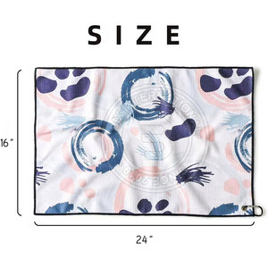 Toalla de golf ligera, fácil de plegar, de estructura duradera, para viajes y limpieza en deportes al aire libre. - Product Image 3