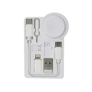 Kit de Cable de Carga para Reloj Inteligente de 60W con Base de Carga para iWatch en Bolsa de Cuero PU - Product Image 2
