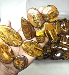 2025 Top High Quality Yellow <b>Tiger</b> <b>Eye</b> Loose Gemstone Handmade Smooth Polished <b>Tiger</b> <b>Eye</b> Cabochon Semi Precious best quality cab - Product Image 5