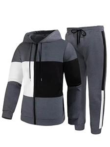 Ensembles de survêtements et de tenues de sport pour hommes, personnalisés avec logo, vintage, à capuche, imprimés, 100% coton, séchage rapide, vente en gros - Product Image 4