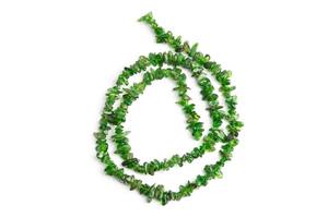 Cuentas de Diopsido Cromado Natural Genuino, Color Verde Cambiante, Calidad AA+, para Fabricación de Joyas, Pulseras y Manualidades - Product Image 5