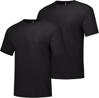 T-shirt Homme Grande Taille 100% Coton Épais, Écologique, Respirant, Séchage Rapide, Décontracté, Travail, Voyage, Usage Quotidien, Longue Durée