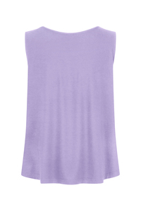 Débardeur pour femme doux et respirant, col rond, coupe ajustée, sans manches, pour usage quotidien - Product Image 2