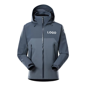 Outdoor Hiking Winter Blouson Canvas Zipper Waterproof Breathable Lightweight Windbreaker Plus Size Unisex - Product Image 6