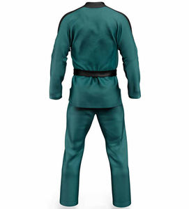 Uniforme de Jiu Jitsu para hombre hecho a medida, cosido, personalizado, antiarrugas, transpirable y cómodo para adultos. - Product Image 2