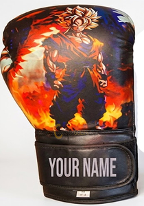 Guantes de Boxeo de Cuero Vacuno con Logotipo Personalizado, Guantes de Entrenamiento con Cierre de Velcro, Equipo de Artes Marciales para Adultos - Product Image 4