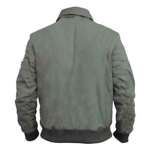 Chaqueta Bomber Táctica Personalizada para Hombre, Cortavientos, de Algodón, Estilo Piloto de la Fuerza Aérea, con Parches, Ropa de Calle - Product Image 6