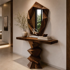 โต๊ะคอนโซลไม้สไตล์โมเดิร์น & กระจกตกแต่งผนังสไตล์โมเดิร์น - Product Image 2