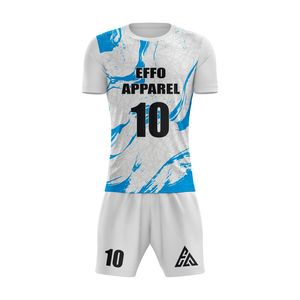 Uniforme de Práctica de Fútbol de Alta Calidad 100% Poliéster para Niños, de Secado Rápido, Transpirable, Moderno y para Equipos - Product Image 4