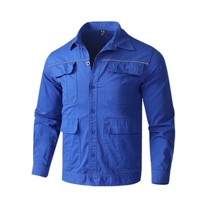 Overoles de Trabajo Cómodos de Manga Larga, Transpirables, de Algodón, Ropa de Trabajo Práctica - Product Image 6
