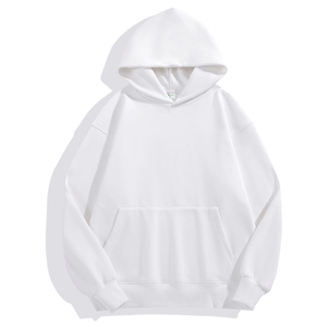 Exportador al por mayor de sudaderas con capucha extragrandes de 100% algodón, lisas, con servicio profesional para proveedores de prendas modernas. - Product Image 4