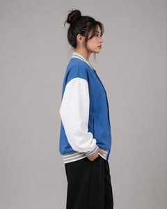 Premium Custom Women's Letterman Varsity Jacket Embroidered College Baseball Bomber <b>Coat</b> Breathable Casual Streetwear Fashion - Product Image 3