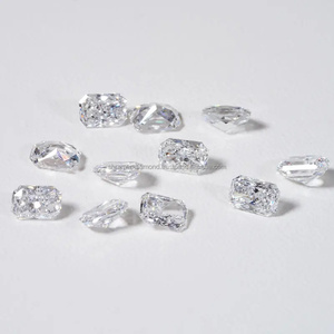 Diamants en vrac SHRAMAN DIAMOND, prix de gros, 5,80*4MM, taille Radiant, clarté VVS-VS, excellente taille, couleur F, CVD/HPHT, diamants non montés pour bijoux personnalisés - Product Image 5