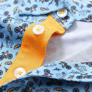 Polo de golf pour jeunes, coupe confortable et flexible, fabriqué avec un tissu léger et rafraîchissant, idéal pour un style de vie actif, les voyages et les sports. - Product Image 5