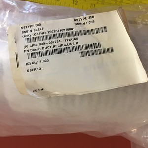 LAM 839-267784-111 TUBING DUCT RECIRC LWR R, 165103 - Equipo y Piezas de Semiconductores de Confianza de Global Legacy - Product Image 3