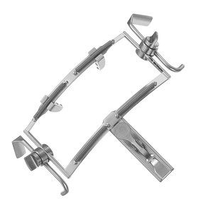 Retractor Bucal Dingman de Acero Inoxidable de Alta Calidad para Procedimientos Orales y Maxilofaciales, Ajustable - Product Image 6