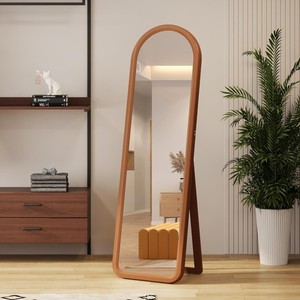 Espejo Moderno con Marco de Madera para Montar en la Pared, Diseño Artístico Decorativo - Product Image 4