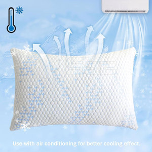 Protège-oreiller uni de qualité supérieure avec construction durable et réutilisable, en matière douce 100 % polyester, pour usage domestique et hôtelier - Product Image 3