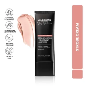 Crema Iluminadora Hidratante para el Rostro, Potenciador de Brillo, Humectante, Prebase de Maquillaje para una Piel Radiante, ODM OEM, Marca Privada, Venta al Por Mayor - Product Image 2