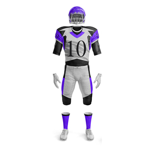 Uniformes de football américain de qualité professionnelle Gray Line Sports, maillots personnalisés avec logo d'équipe imprimé par sublimation et ensembles de pantalons rembourrés - Product Image 2