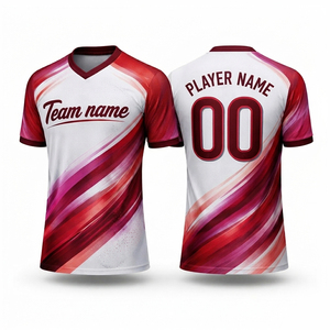 Maillot de football/soccer pour homme en polyester respirant à séchage rapide, personnalisable par sublimation, meilleure qualité, vente chaude - Product Image 6