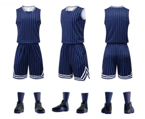 Ensemble de maillot de basket sans manches vert pour homme, respirant, en maille, anti-transpiration, vêtements de sport d'été, uniformes sportifs - Product Image 5