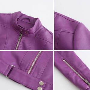 Chaquetas de Motociclista Acolchadas para Mujer con Logotipo Personalizado - Cuero de Piel de Oveja Auténtica, Transpirable, Resistente al Viento e Impermeable, Venta al Por Mayor para Invierno - Product Image 6