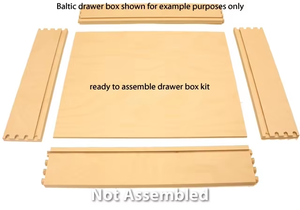 Panneaux en bois de caoutchouc OEM à jointures collées, durables et résistants à l'eau, pour la production de meubles et de tiroirs - Product Image 5