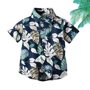 Camisa Floral de Verano Unisex a la Moda para Todas las Edades, Estilo Hawaiano con Cuello Camisero, Multicolor, Mangas Cortas, Alta Calidad - Product Image 6