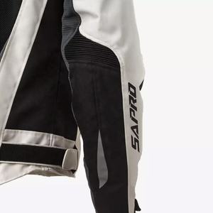 Veste de moto d'été pour hommes avec doublure imperméable détachable Panneaux en maille respirante approuvés CE - Product Image 5