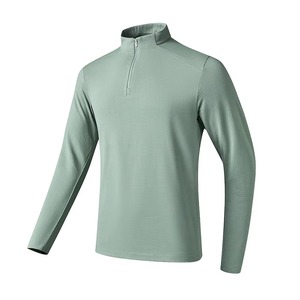 Custom Performance Compression Gym Shirt Manufacturer Premium Fitness Apparel Quick Dry <b>Polyester</b> Spandex Custom Logo OEM ODM - Product Image 2
