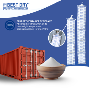 Contenedor Desecante de Cloruro de Calcio, Alta Tasa de Absorción de Humedad, Precio de Fábrica de Productos Químicos para Papel - Product Image 2