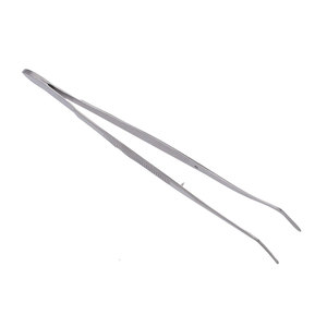 Pinzas dentales de algodón Meriam Foil, alicates de vendaje con punta angulada dentada, fórceps de acero inoxidable, quirúrgicas, manuales, CE - Product Image 2