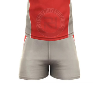 Tenue de rugby professionnelle pour hommes, coupe confortable, tissu respirant, ensemble maillot et short prêt pour le match, pour tous les niveaux - Product Image 3