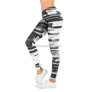 MONO RIDERS Leggings taille mi-haute pour femmes grandes tailles, respirants, antibactériens, en tissu tricoté sans couture Spandex/Nylon, style formel - Product Image 6