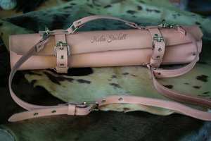 Sac de rangement pour couteaux de cuisine, organiseur robuste pour outils de barbecue, sac à couteaux en cuir, rouleau pour couteaux de chef LKR-0297 - Product Image 2