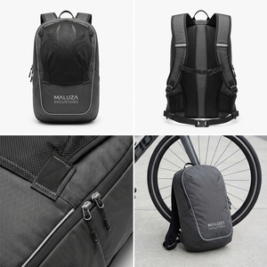 MALUZA INDUSTRIES Custom Logo & Color Waterproof Nylon <b>Gym</b> Duffle <b>Bag</b> 30-40L with Shoe Compartment for <b>Men</b> and Women - Product Image 4