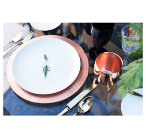 Assiette de présentation en cuivre 100% naturel pour une utilisation multi-occasions - Product Image 1