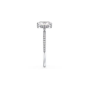 REYES Exclusive Design 1.2 Carat HPHT CVD Lab Grown Diamond Hidden Halo <b>Ring</b> Wholesale 14K Solid Gold Engagement <b>Rings</b> For Women - Product Image 4