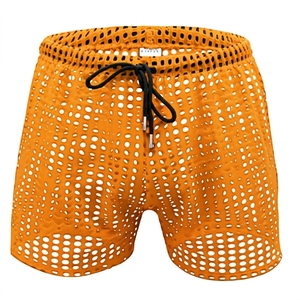 Men's Mesh <b>Boxer</b> Shorts <b>Polyester</b> Breathable Quick Dry Loose Fit Casual Underwear Lightweight Comfortable Sports Lounge Shorts - Product Image 5
